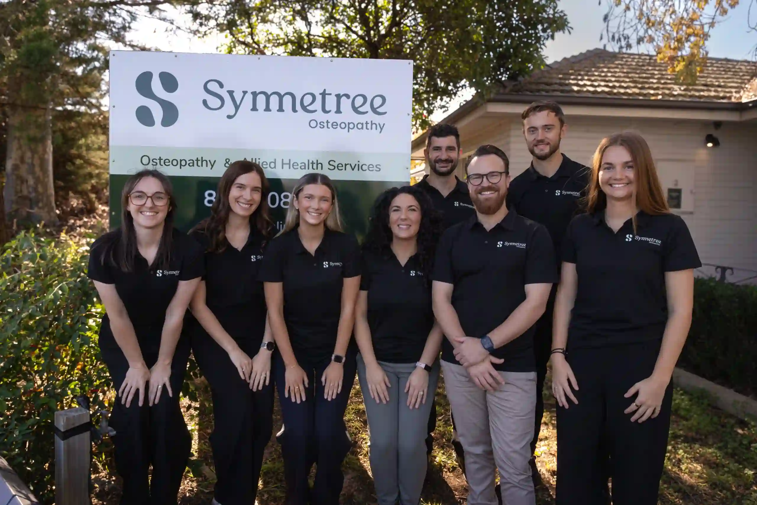Symmetree Osteopathy Diamond Creek Team
